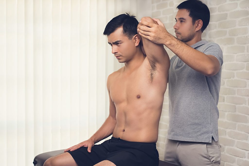 Osteopaths assess and diagnose sports injuries