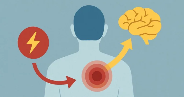 central sensitisation syndrome causing chronic back pain